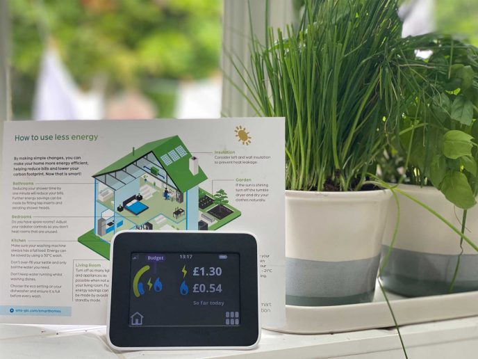 Smart meter and a guide on how to use less energy in your home - Retrofit West
