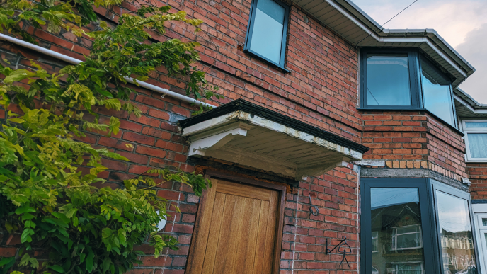 Hemma's house who has had a heat pump installed - Retrofit West